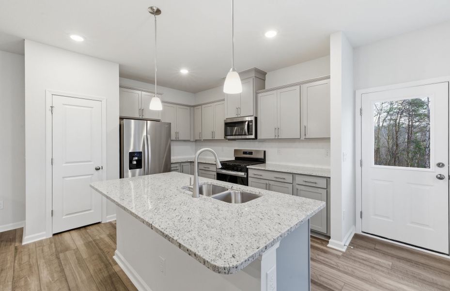 Furnished interior view inside a new home in McConnell Ridge, McLeansville (Image 9).