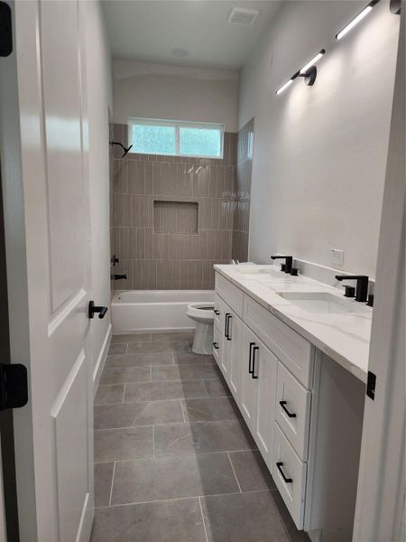 Furnished interior view inside a new home in , Houston (Image 5).