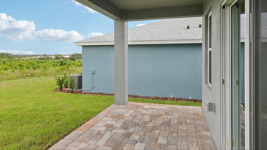 Naples Floor Plan Rear Elevation by DRB Homes Naples Floor Plan Rear Elevation by DRB Homes