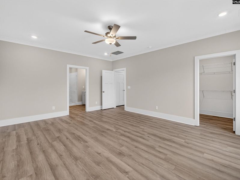 Spacious, unfurnished interior of a new home in Collins Cove, Chapin (Image 39).