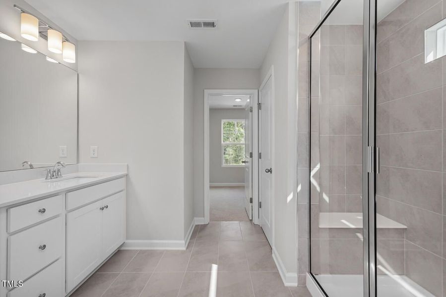 Furnished interior view inside a new home in Woodland Crossing, Zebulon (Image 7).
