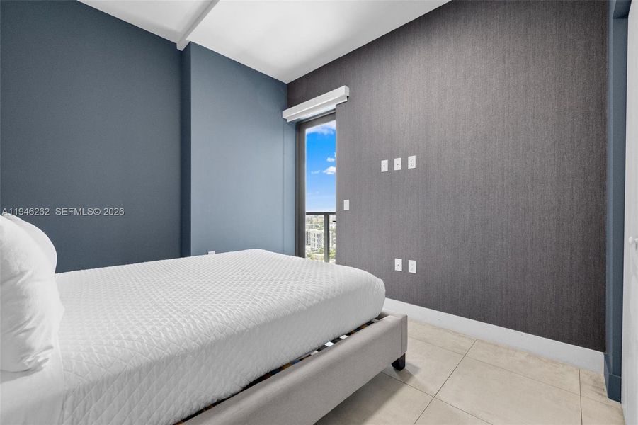 Furnished interior view inside a new home in , Miami (Image 50).