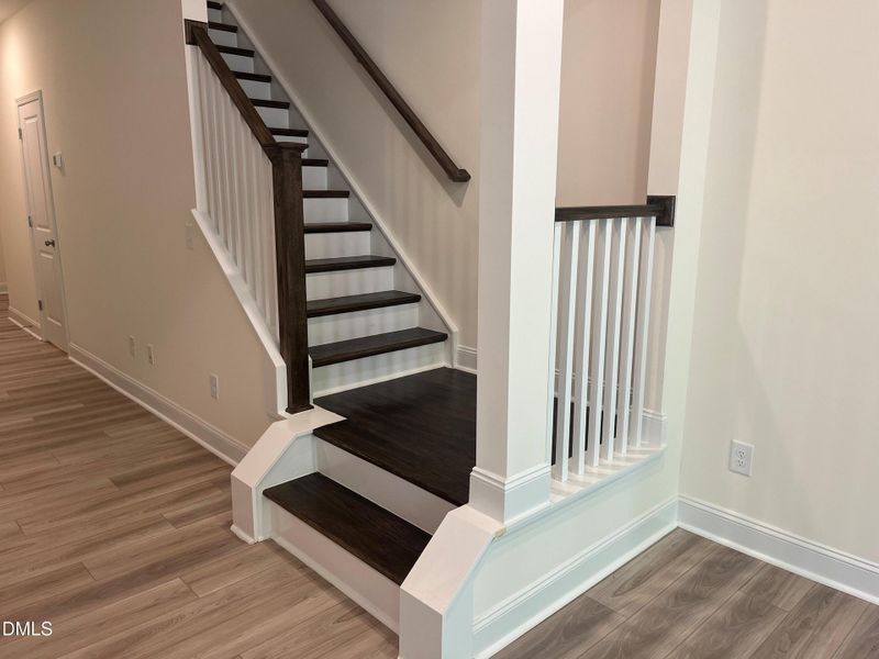 Landing and stairs