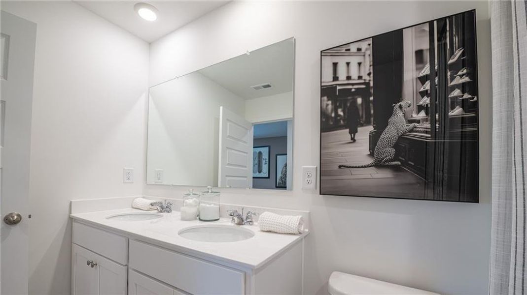 Furnished interior view inside a new home in Mableton Station, Mableton (Image 24). Furnished interior view inside a new home in Mableton Station, Mableton (Image 24).