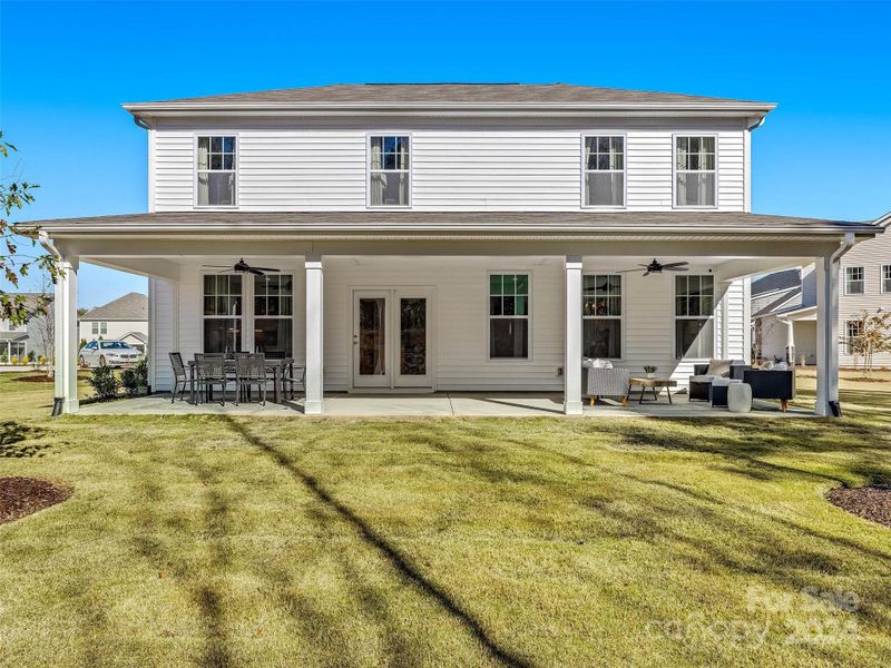 Representative Photo-Huge rear covered porch!