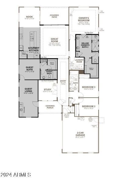 Townsend GS floor plan Lot 29