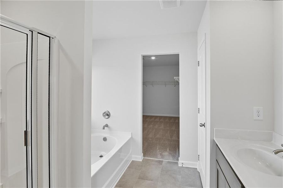 Furnished interior view inside a new home in The Reserve at Willow Oaks, Canton (Image 5). Furnished interior view inside a new home in The Reserve at Willow Oaks, Canton (Image 5).