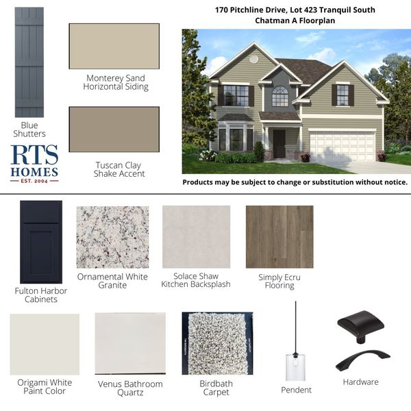 2D floor plan layout of this home in Tranquil South, Hinesville, GA (Image 16).