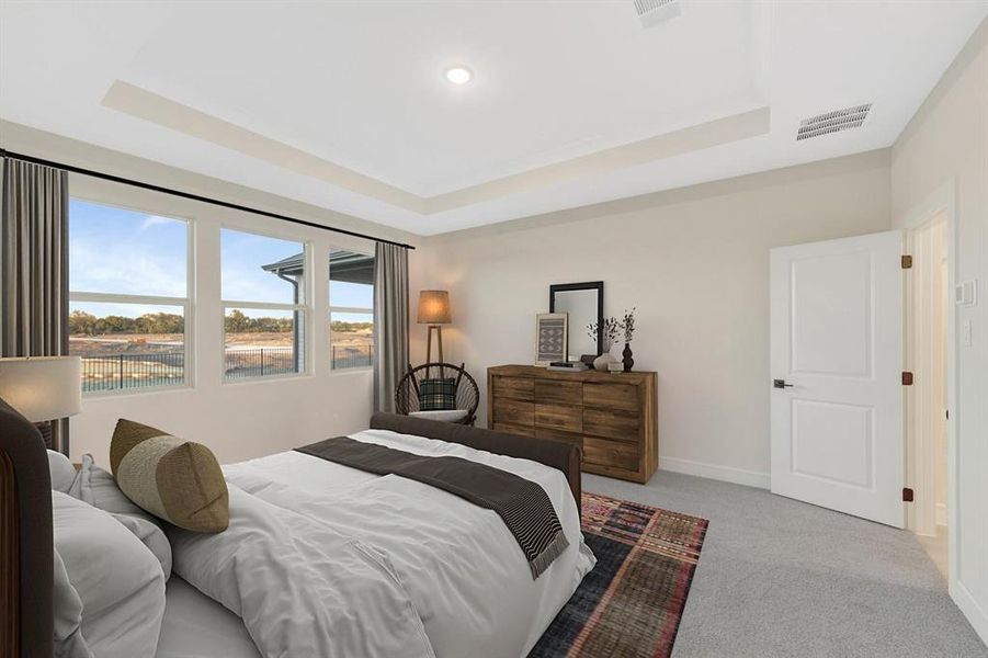 Furnished interior view inside a new home in Elevon, Lavon (Image 12).