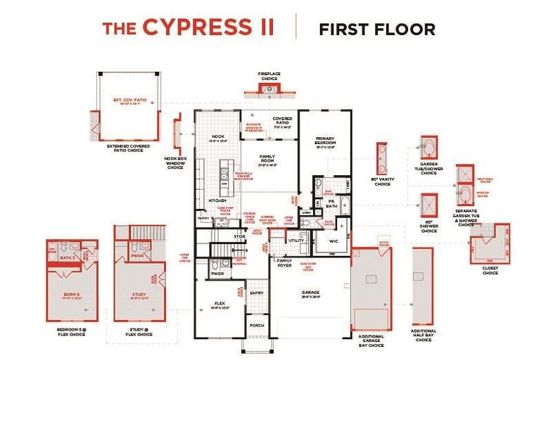 Cypress II First Floor