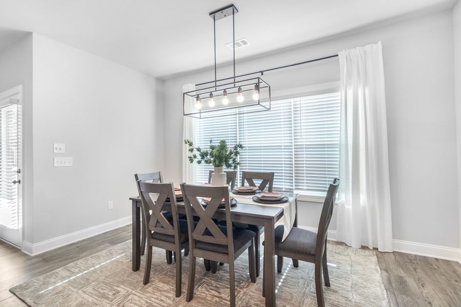 Furnished interior view inside a new home in Ridge Pointe, Athens (Image 10).