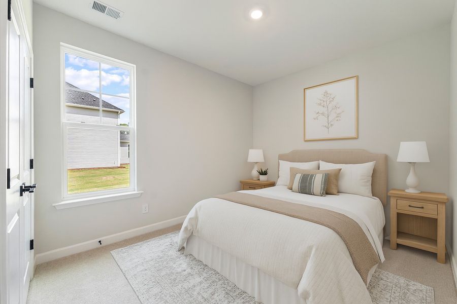 Representative furnished interior of a home built from the Cumberland - Vanguard Collection by Mungo Homes in Hendrix Farms, Lexington (Image 9).
