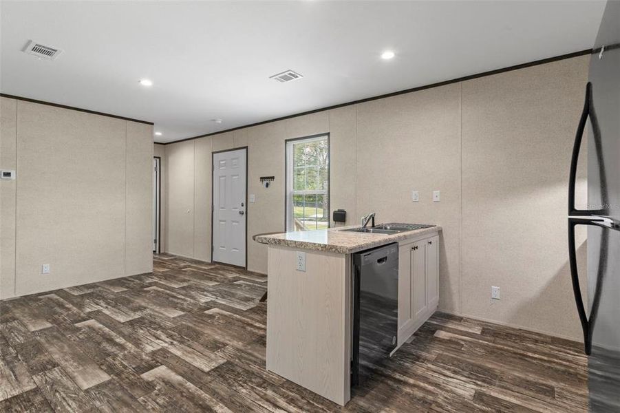 Furnished interior view inside a new home in , Webster (Image 16).