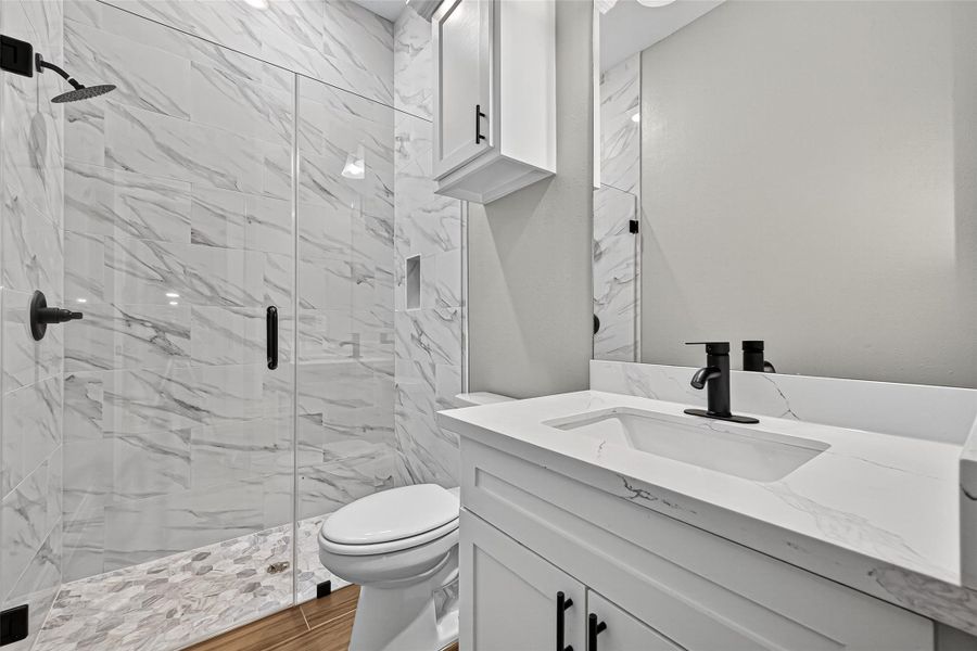 Furnished interior view inside a new home in , Prairie View (Image 3).