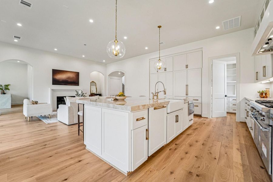Furnished interior view inside a new home in , Houston (Image 36).