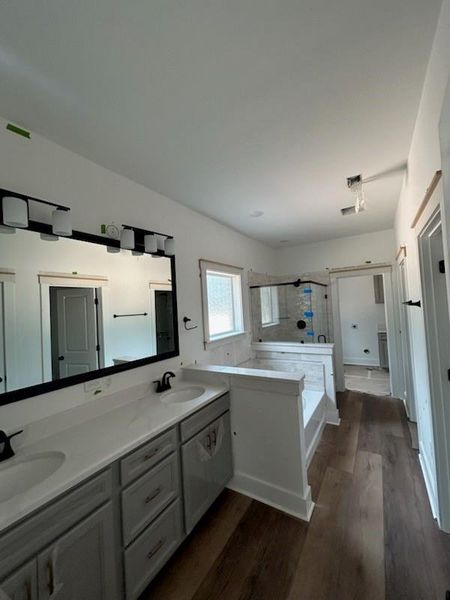 Furnished interior view inside a new home in Two Step Farm, Montgomery (Image 6).