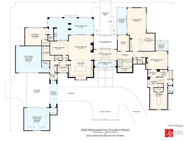 2D floor plan layout of this home in , Waxhaw, NC (Image 3).