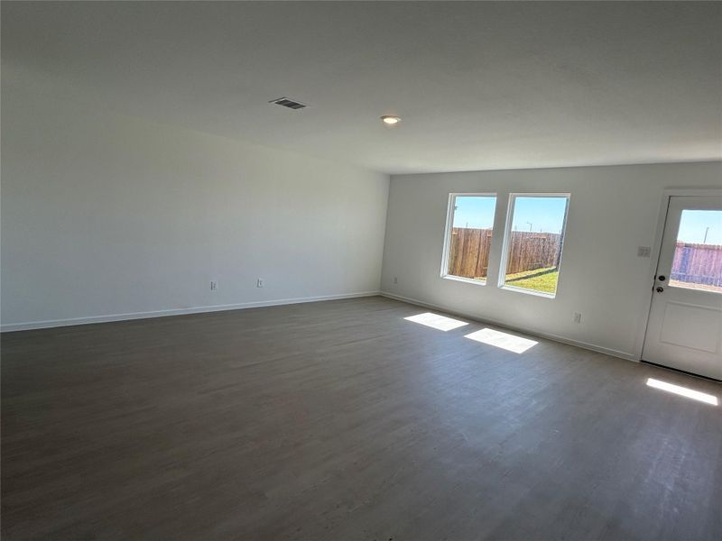 Pics are not of actual home.  They are a representative of a home of the same floor plan