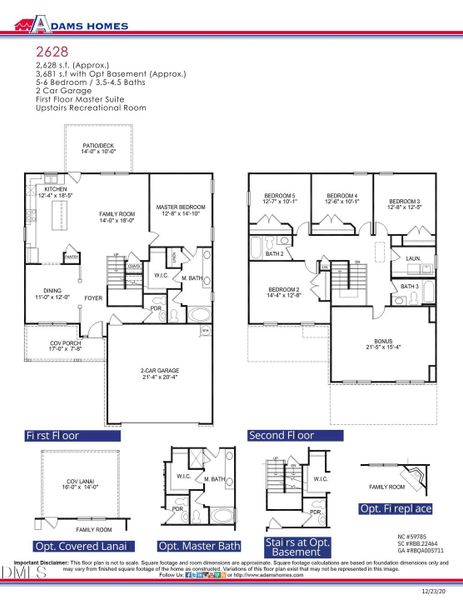 Basement Brochure page 1