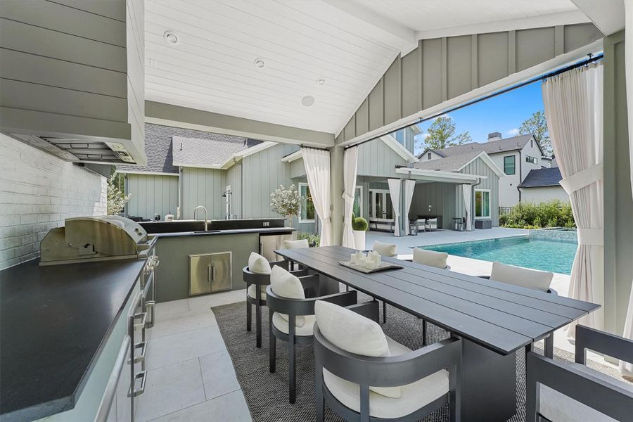 Furnished interior view inside a new home in , Montgomery (Image 18).