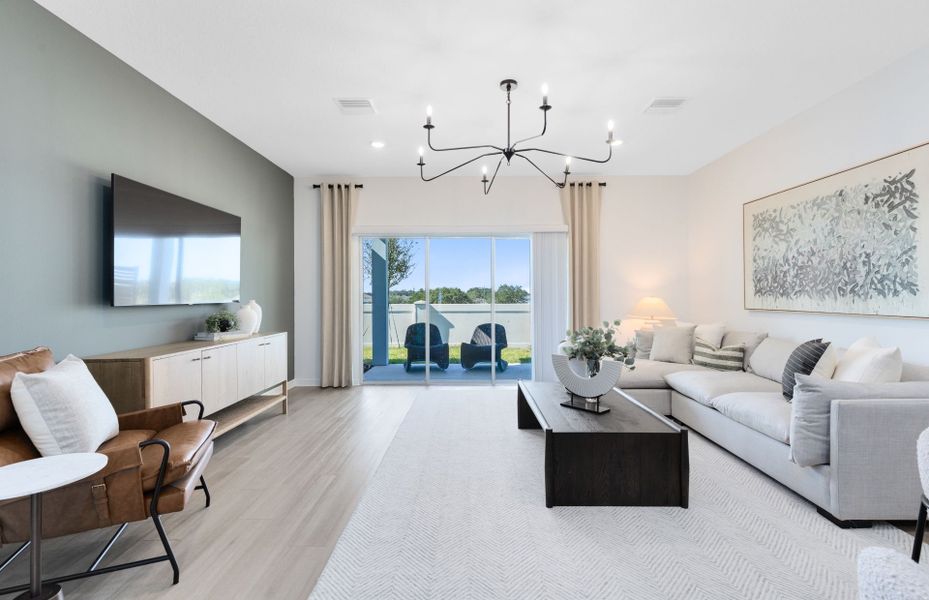 Furnished interior view inside a new home in Hartford Terrace, Davenport (Image 3).
