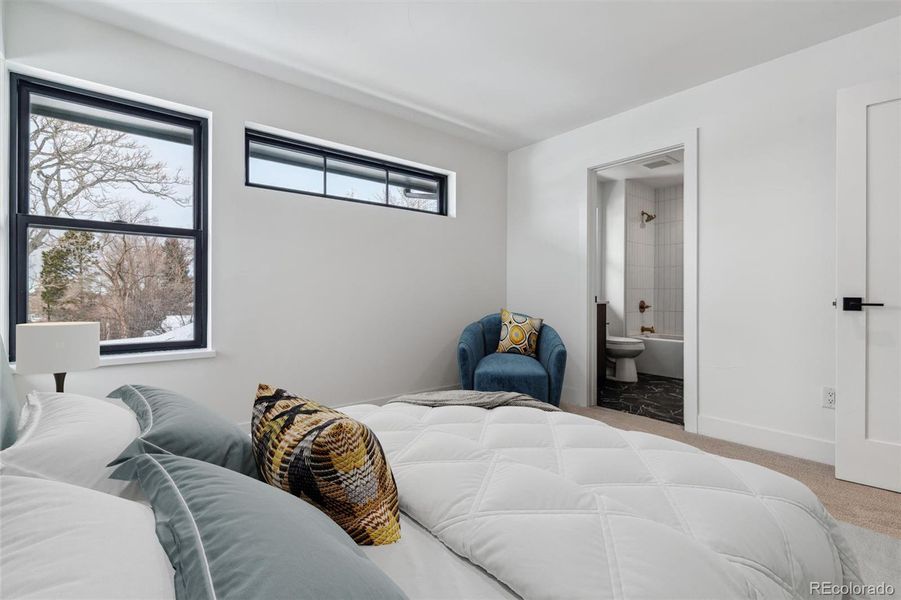 Furnished interior view inside a new home in , Denver (Image 30). Furnished interior view inside a new home in , Denver (Image 30).