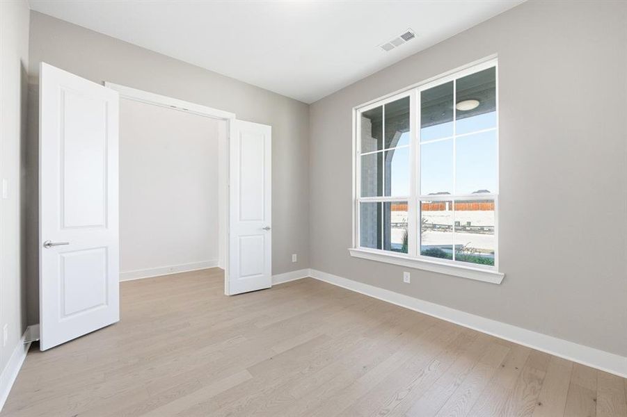 Spacious, unfurnished interior of a new home in Wildflower Ranch: 50ft. lots, Dish (Image 18). Spacious, unfurnished interior of a new home in Wildflower Ranch: 50ft. lots, Dish (Image 18).