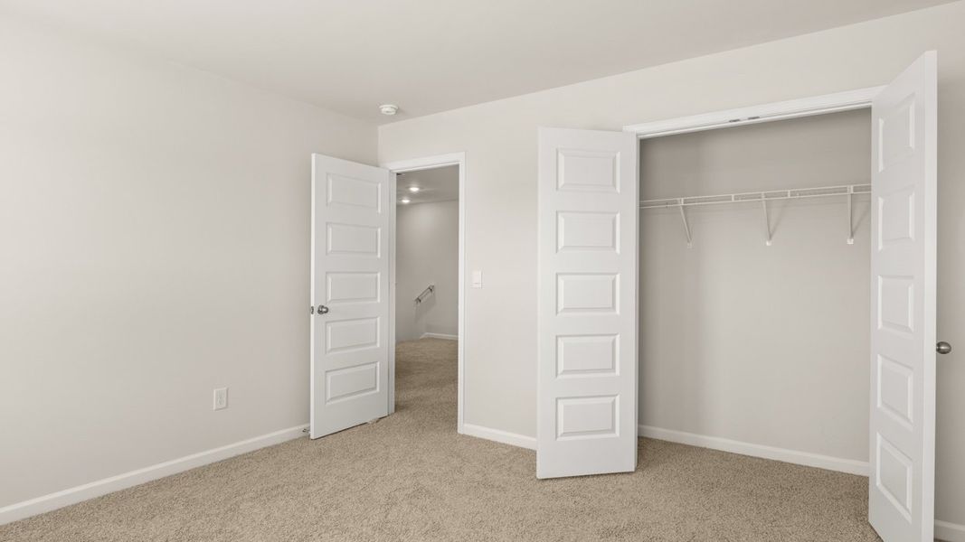 Spacious, unfurnished interior of a new home in Brookland Commons, Monroe (Image 18).