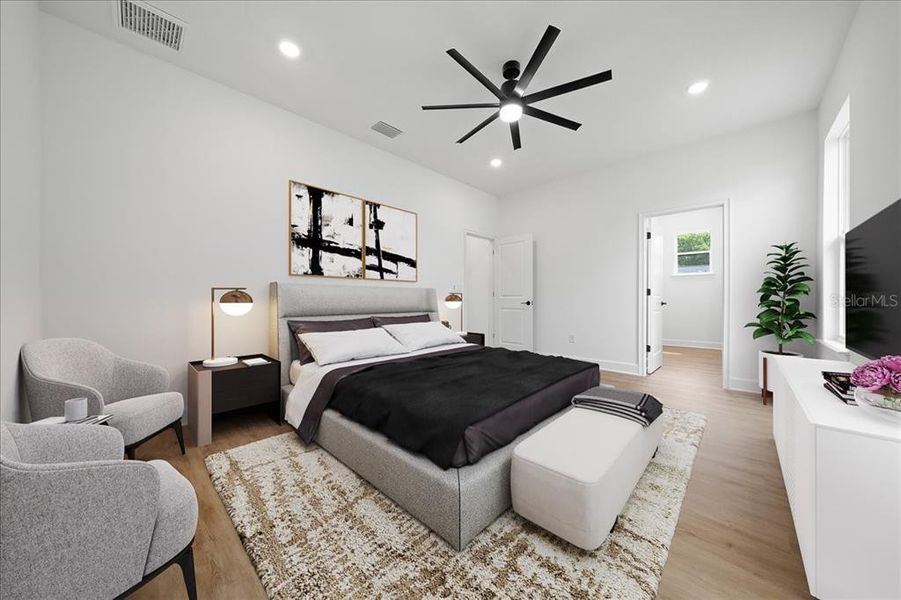 Furnished interior view inside a new home in , Spring Hill (Image 13).