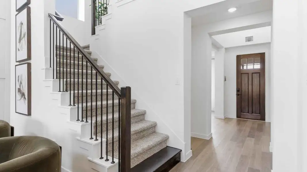 Furnished interior view inside a new home in Alexander, Pearland (Image 3).