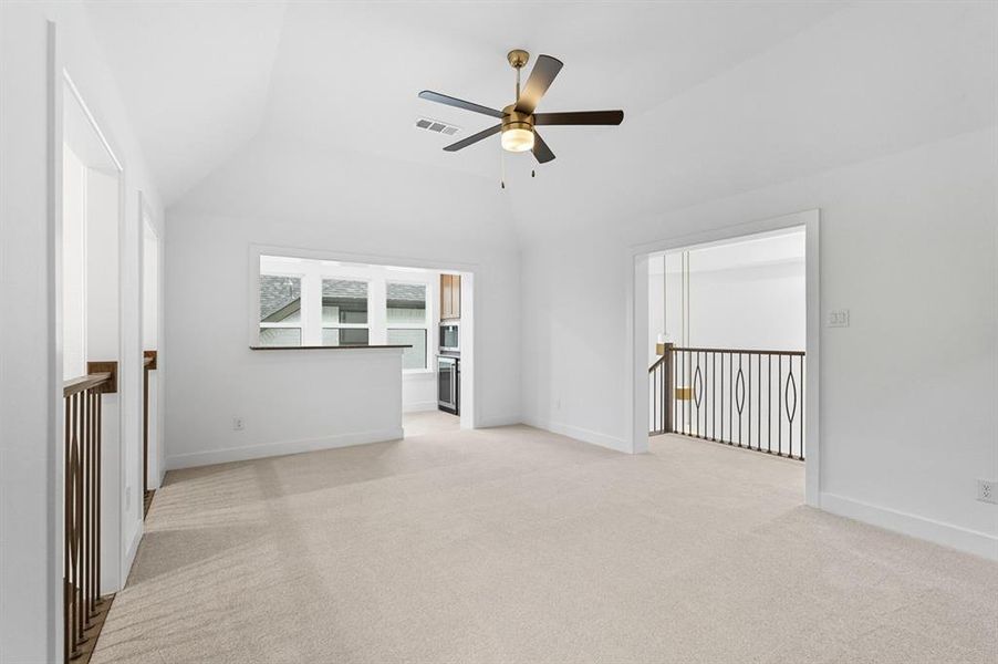 Spacious, unfurnished interior of a new home in Mosaic, Celina (Image 31). Spacious, unfurnished interior of a new home in Mosaic, Celina (Image 31).