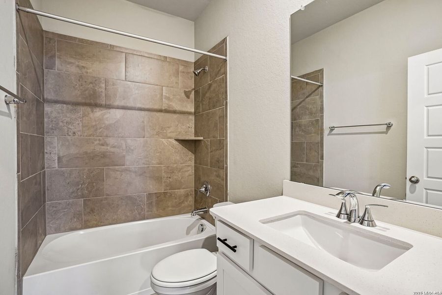 Furnished interior view inside a new home in Sagebrooke - Premier Series, San Antonio (Image 7).