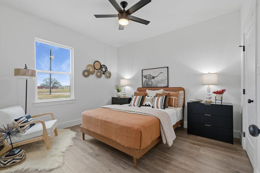 Furnished interior view inside a new home in , Wills Point (Image 14).