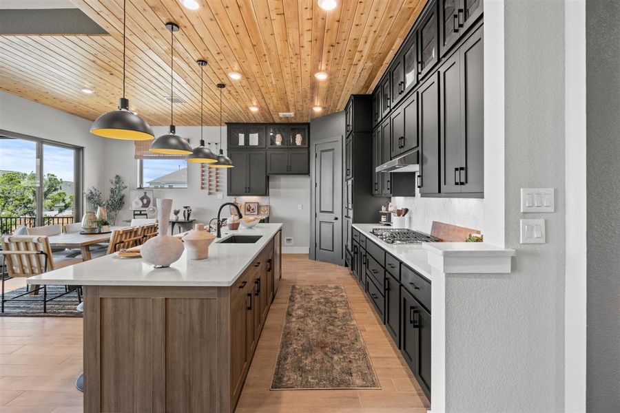 Furnished interior view inside a new home in Sweetwater, Austin (Image 20).