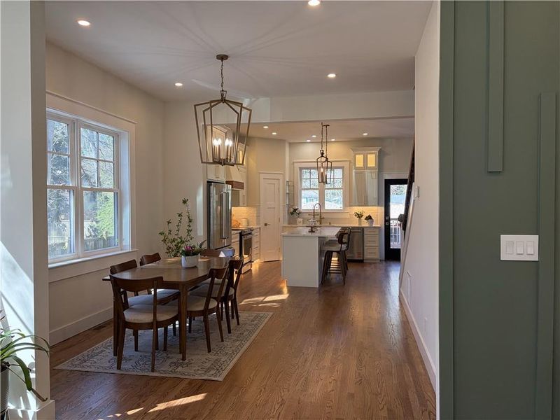 Furnished interior view inside a new home in , Pine Lake (Image 7).