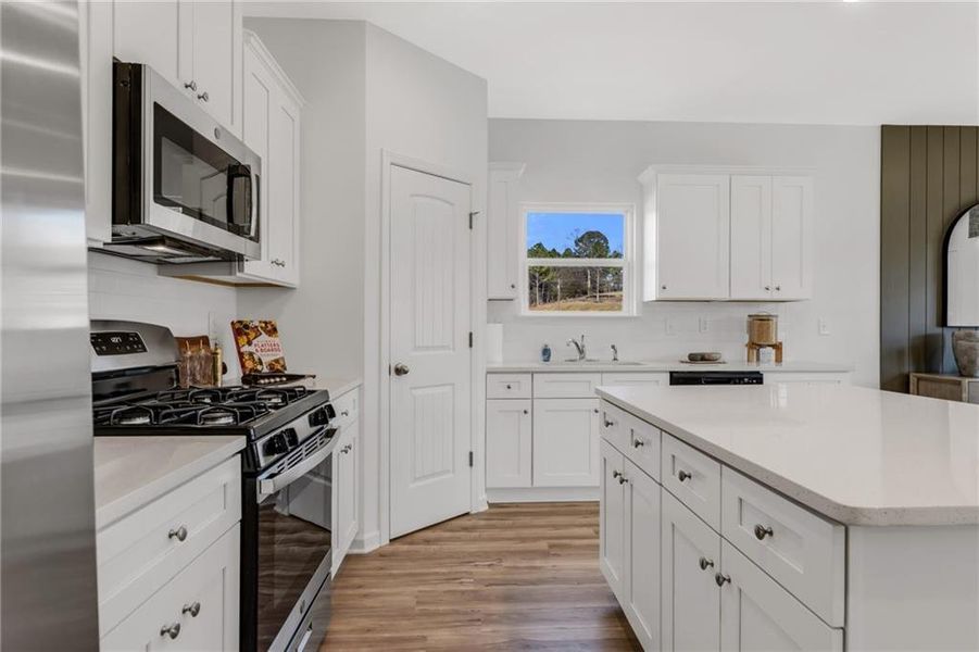 Furnished interior view inside a new home in Three Rivers, Rome (Image 15).