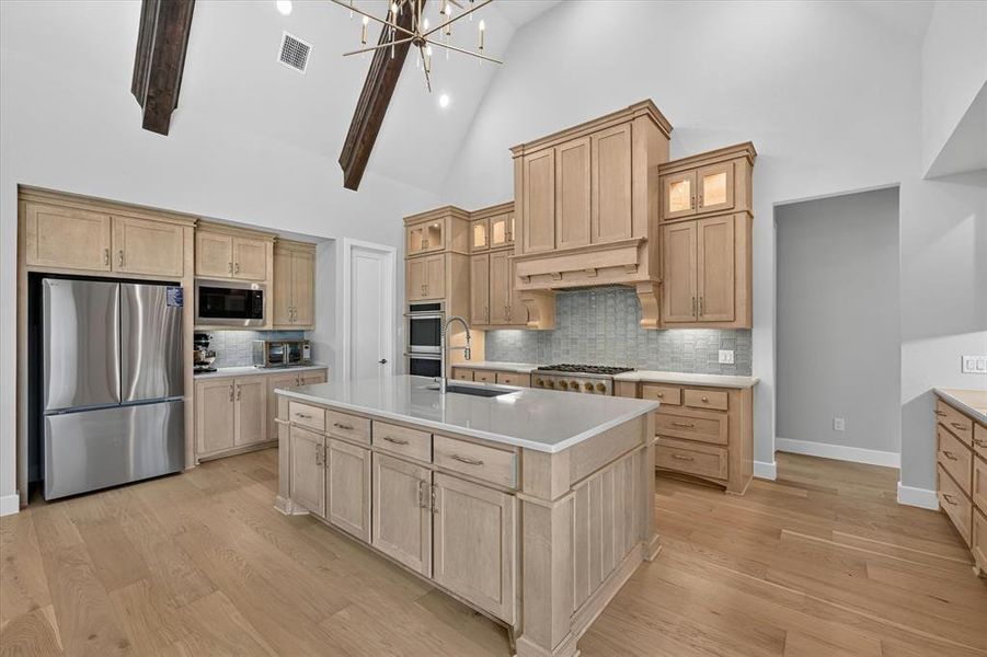 Furnished interior view inside a new home in , Prosper (Image 5). Furnished interior view inside a new home in , Prosper (Image 5).