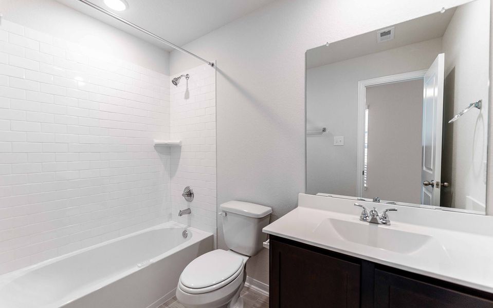 Furnished interior view inside a new home in Cypress Green, Hockley (Image 9).