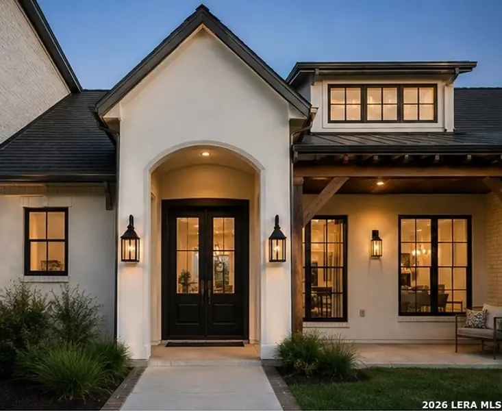 Exterior details and patio area of a home in , Boerne (Image 3).