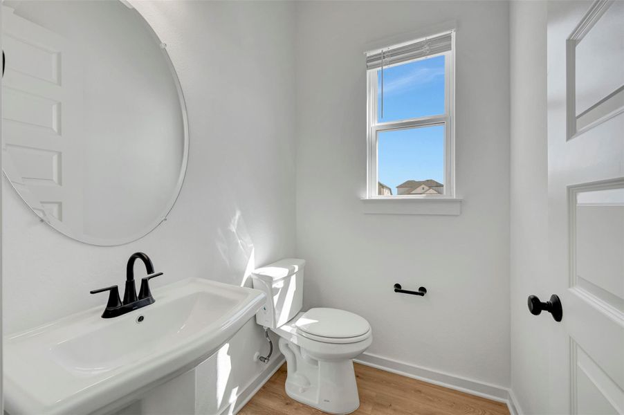 Furnished interior view inside a new home in Heritage, Dripping Springs (Image 9).