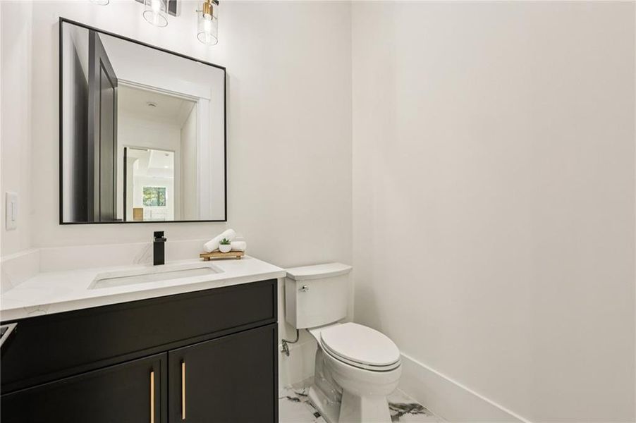 Furnished interior view inside a new home in , Grayson (Image 16).