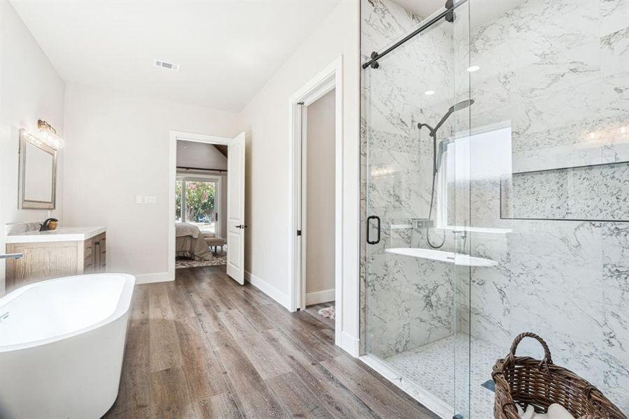 Furnished interior view inside a new home in , Highland Village (Image 30).