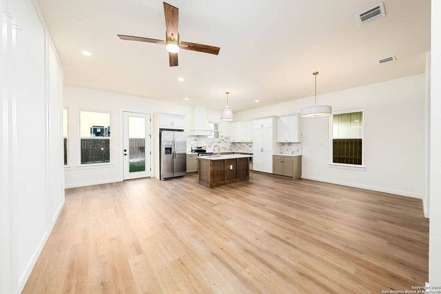 Furnished interior view inside a new home in , San Antonio (Image 6).