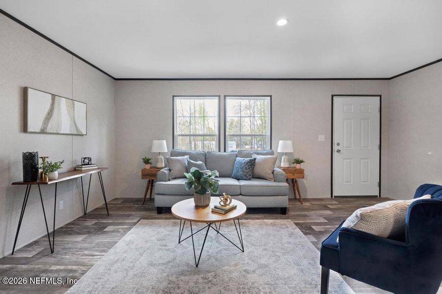 Furnished interior view inside a new home in , Middleburg (Image 9).