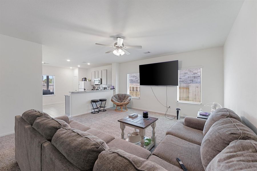 Furnished interior view inside a new home in , Crosby (Image 2). Furnished interior view inside a new home in , Crosby (Image 2).