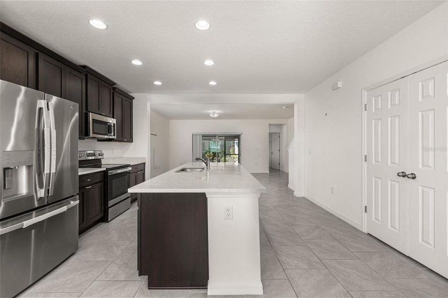 Furnished interior view inside a new home in , Davenport (Image 12).