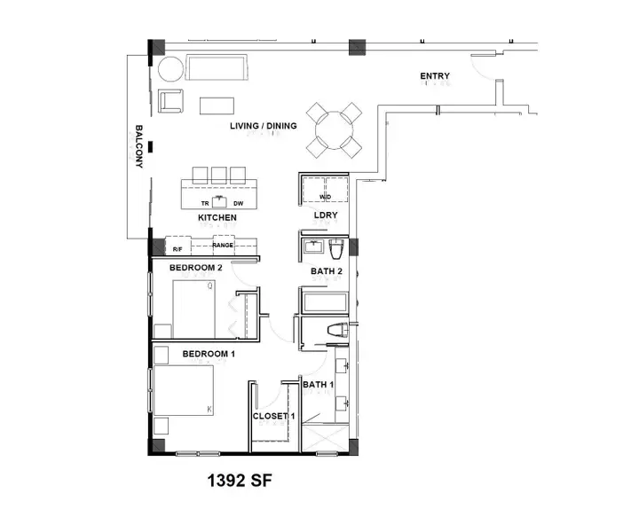 2D floor plan layout of this home in , Houston, TX (Image 3). 2D floor plan layout of this home in , Houston, TX (Image 3).