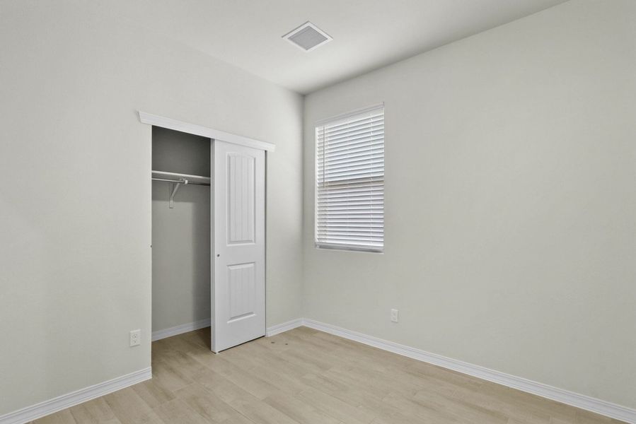Representative unfurnished interior of a home built from the Prickly Pear by View Homes in Summer Sky, El Paso (Image 18). Representative unfurnished interior of a home built from the Prickly Pear by View Homes in Summer Sky, El Paso (Image 18).