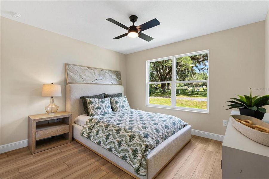 Furnished interior view inside a new home in , Bushnell (Image 25).