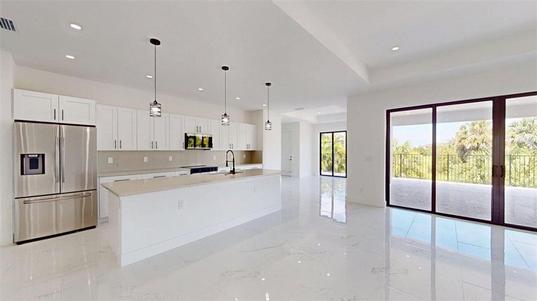 Furnished interior view inside a new home in , Punta Gorda (Image 16).